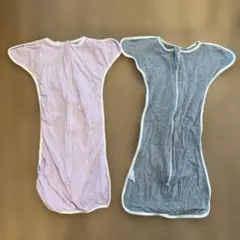 新品Oeuf Soleil スワドルアップ 3-6ヶ月 2色セット