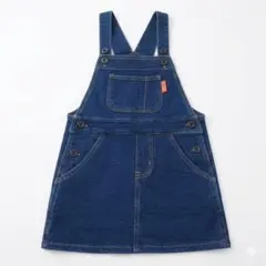 デニムジャンパースカート 110 女の子 キッズ