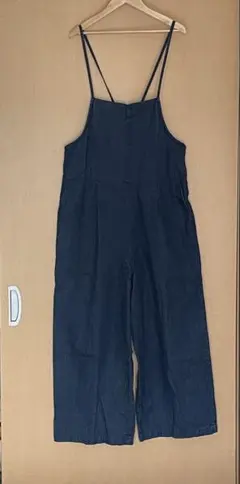 After W ダークブルー サロペットのサムネイル
