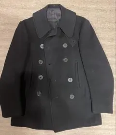 40s US NAVY 10ボタン Pコート NAVAL CLOTHING 36