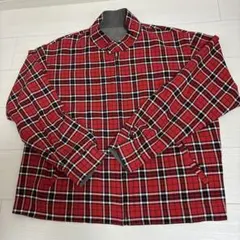 美品❗️アウター t.k リバーシブルジャケット(表 赤チェック 裏 グレー)