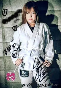 貴重❗️AEW 白川未奈 ☆ TJPW 時代 道着 ポートレートSTARDOM