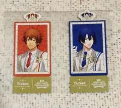 うたプリ　ワンダーランド　購入特典　チケット風カード　箔押し　真斗　通常　音也