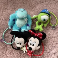 モンスターズ・インク＆ミッキー ミニーヘアゴム