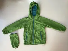 Mont Bell /モンベル／ライトシェルパーカ Kid's／110／緑