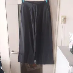 ユニクロ　ウォームフリース　ストレートパンツ　XL ブラック