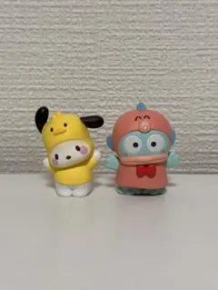 サンリオ おともだちきぐるみ フィギュア ポチャッコ　ハンギョドン2点セット