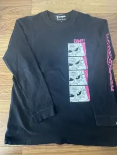 EXAMPLE 長袖Tシャツ ブラックのサムネイル