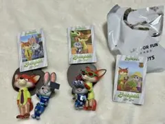 ズートピア ニック　ジュディ　フィギュア　52TOYS 3点セット まとめ売り