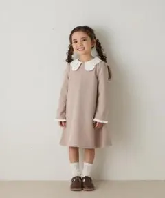 【riziere】ダブルカラーセレモニーワンピース 120