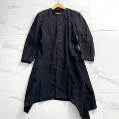 80s COMME des GARCONS long jacket BLK Lのサムネイル