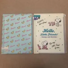 新品☆スヌーピー ファイル☆2セット