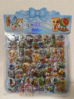 イタリアンブレインロット トゥントゥントゥンサフール 立体シール 2枚