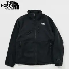 ​【希少】ノースフェイス デナリジャケット ポーラテック 刺繍ロゴ ブラック M