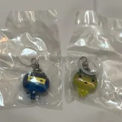 たまごっち　めじるしアクセサリー3 ござるっち　やんぐまめっち　ガチャ　c