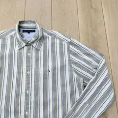 う*ぶ様 US古着 TOMMY HILFIGER トミーヒルフィガー ストライプ