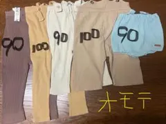 サロペット・ オーバーオール ５点セット　90 100 春夏秋