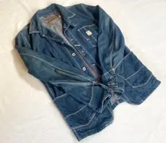 【美品/チュニジア製】DIESEL デニム ジャケット カバーオール