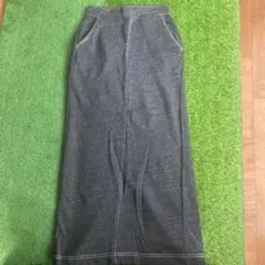 Alna グレー タイトスカート