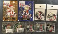 灰原哀（サンタver）アクリルキーホルダー　缶バッジ　付録カード　まとめ売り