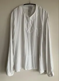 FW2024 Visvim Tunic P.O. White 3 レーヨンシルク
