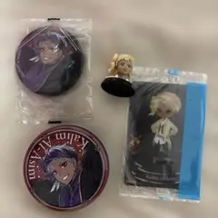 ツイステッドワンダーランド カリム カード、缶バッジ、缶ケース等