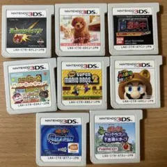 任天堂 3DS カセット 8点まとめ売り