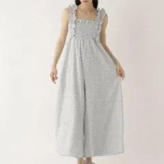新品 ヘザー フリルショルダーオールインワン M 辻ちゃん着用 Heather 