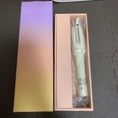 未使用 自動カールヘアアイロン ホワイト 巻き髪 コテ 残り一点