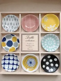 【木箱入り】小皿8枚セット