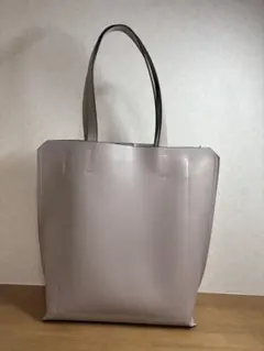グローバルワーク　スペ軽撥水縦A4トートアイボリーベージュバッグのサムネイル