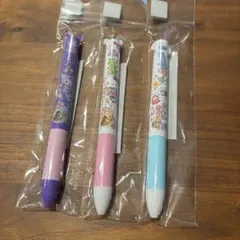 ハローキティ　クロミちゃん　シナモロール　2色ボールペン　耳　桜　ミミ