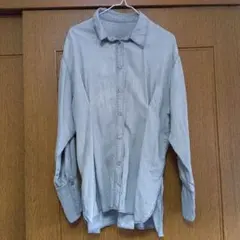 hunch ❤長袖シャツ 再生繊維(セルロース)100% グレー【フリーサイズ】のサムネイル