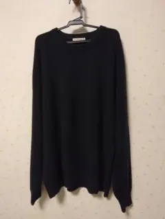 UNITED ARROWS ウール カシミヤ ミドルゲージ クルーネック ニット