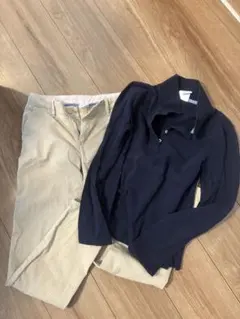 GAP KIDS ピケポロとロングパンツセット 12/XL