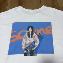 古着/GILDAN社製Scene スケートボードプリント Tシャツ(2XL)白のサムネイル
