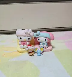 サンリオ　ハローキティ　マイメロディ　フィギュア