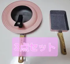 irokkoh フライパン 3点セット ピンクのサムネイル