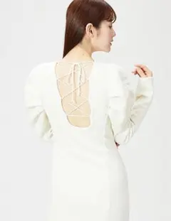 [スナイデル] バックオープンカットワンピ SWCO221045 レディース