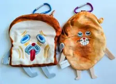 パンどろぼう　カラナビつきポーチ2個セット