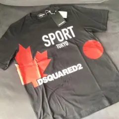 【新品未使用】DSQUARED2 スポーツ Tシャツ ブラックMサイズ