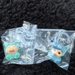 クレヨンしんちゃん めじるしアクセサリー みんなでくまパジャマ