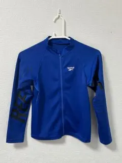 Reebok キッズ ラッシュガード 150 男の子　ブルー 長袖 美品