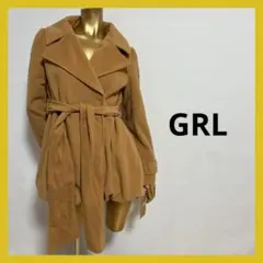 【2439】GRL バルーンコート M ブラウンのサムネイル