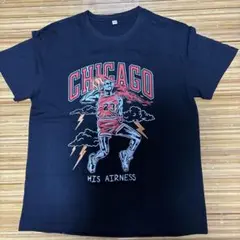NBA マイケルジョーダン BULLS Tシャツ 黒 新品 Mサイズ バスケ
