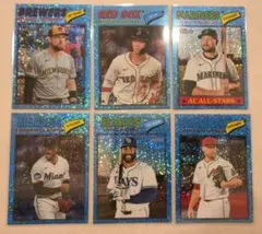Topps Stadium Club MLB カード 6枚セット