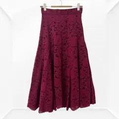 2739☆ 31 Sons de mode レースフレアスカート　36