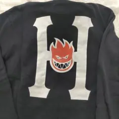 HUF x Spitfire コラボ パーカー ブラック