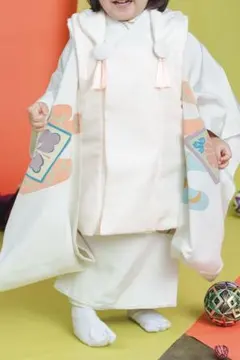 七五三 三歳 男児 着物&被布 セットのサムネイル