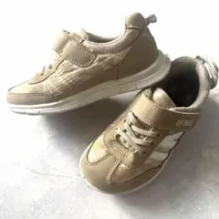 IFME イフミー ベージュ カモフラ スニーカー 17cm